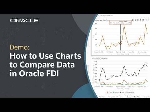 How to Use Charts to Compare Data in Oracle Fusion Data Intelligence