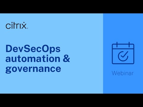 DevSecOps automation and governance