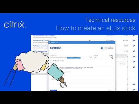 How to create an eLux stick