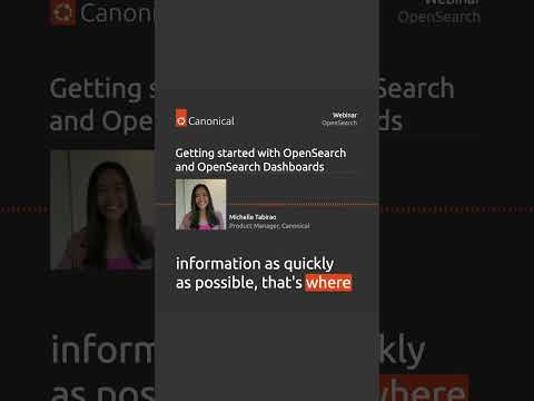 Want to get started with OpenSearch? 🔍  #canonical #ubuntu #shorts