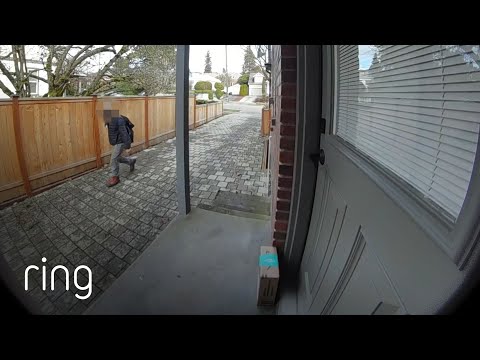 Porch Thief Deterred | RingTV