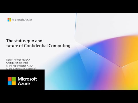 OC3 2025 | Status Quo of Confidential Computing Discussion with AMD, Microsoft, Intel, and NVIDIA