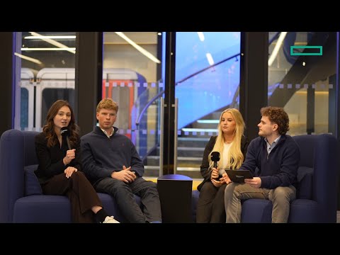 On tour with the HPE interns – London