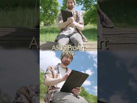 ASUS ProArt PX13 – Powerful, Portable and Perfect for editing on-the-go 🚶📹