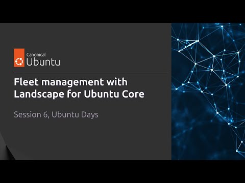 Fleet management with Landscape for Ubuntu Core