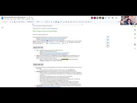 SIG Autoscaling Weekly SIG Meeting for 2025-07-07T14:00:21Z.mp4