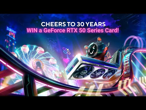 ASUS Graphics Cards 30-Year Anniversary – Win a GeForce RTX 50 Series Card!