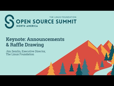 Keynote: Announcements & Raffle Drawing – Jim Zemlin, Executive Director, The Linux Foundation