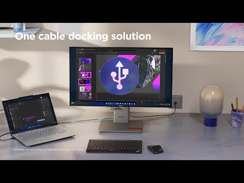 Lenovo Display Tech Minutes – Docking Monitors