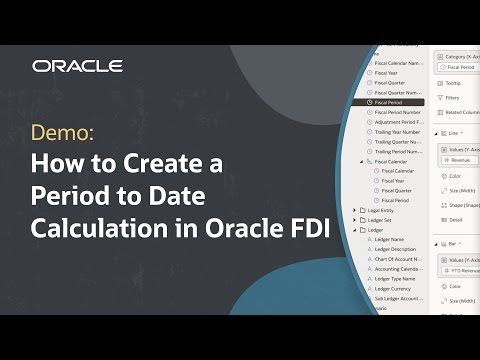 How to Create a Period to Date Calculation in Oracle FDI