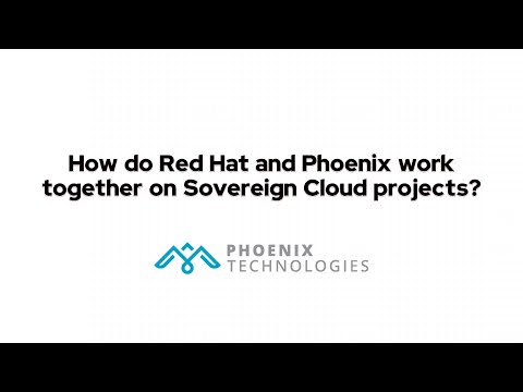How do Phoenix and Red Hat work together on Sovereign Cloud projects?