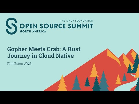 Gopher Meets Crab: A Rust Journey in Cloud Native – Phil Estes, AWS