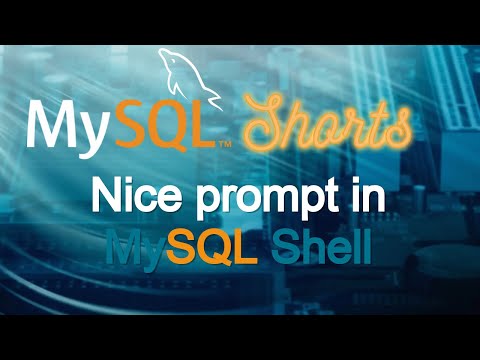 Episode-093 – Nice prompt in MySQL Shell