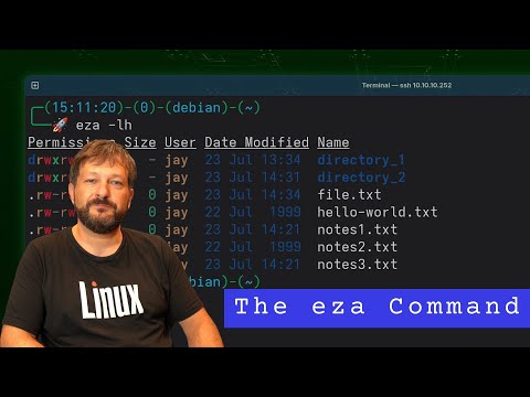 How to Explore Your Linux Filesystem with eza – A “Modern” ls
