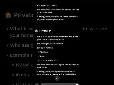 “Public vs. Private IP: What They Mean and Why They Matter” #ipaddressing #computernetworking