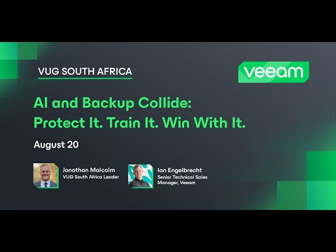 AI and Backup Collide: Protect It. Train It. Win With It.