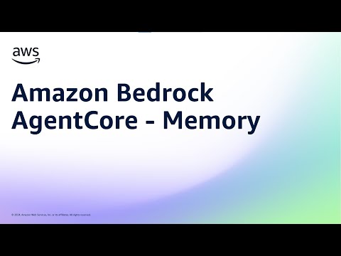 Amazon Bedrock AgentCore – Memory | Amazon Web Services