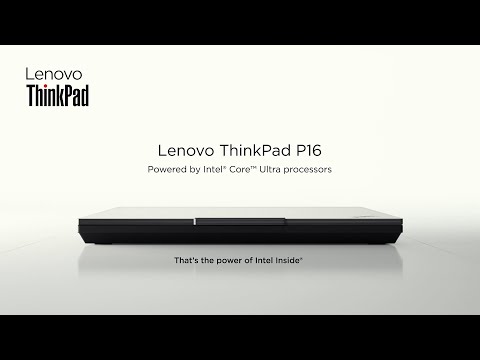 The Lenovo ThinkPad P16 Gen 3 – Powers AI Workloads On the Go