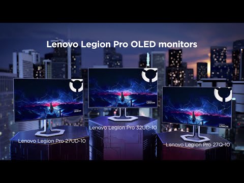 Lenovo Legion Pro OLED Monitors Family