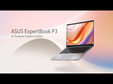 ASUS ExpertBook P3 (PM3406/P3606): Copilot+ PC for work  #Copilot #AMD #AIPC | 2025