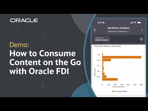 How to Consume Content on the Go with Oracle Fusion Data Intelligence