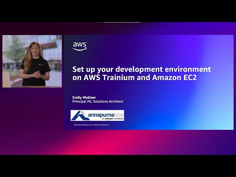 Setup your Development Environment on AWS Trainium and Amazon EC2 | Amazon Web Services