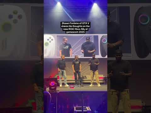 Shawn Fonteno giving his impressions of the ROG Xbox Ally at Gamescom 2025!