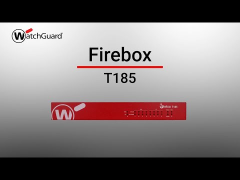 WatchGuard Firebox T185