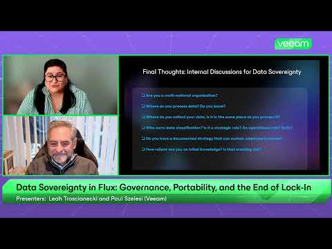 Data Sovereignty in Flux: Governance, Portability, and the End of Lock-In