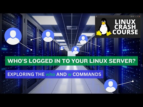 Linux Commands: How To Use “who” And “w” Commands