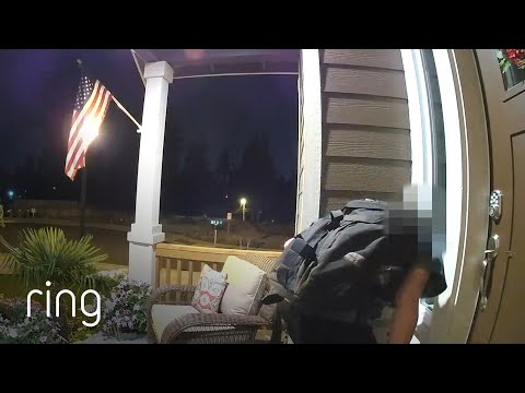 Stranger Tries To Open Front Door | RingTV