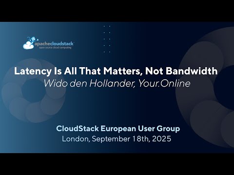 Latency Is All That Matters, Not Bandwidth | CSEUG 2025, Autumn Edition