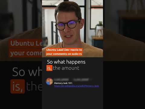 UBUNTU LEAD DEV explains what’s a MEMORY LEAK