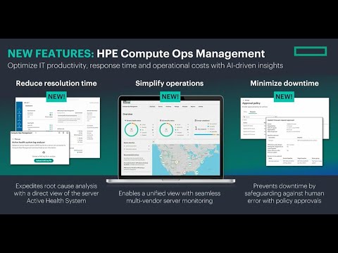 HPE Compute Ops Management Transforms IT Efficiency: New Features, Savings and AI Insights