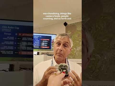 What does connected Intelligence mean at the Ryder Cup?