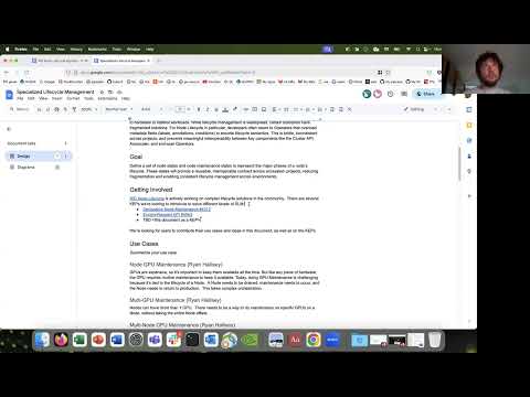 WG Node Lifecycle Meeting for 2025-09-29