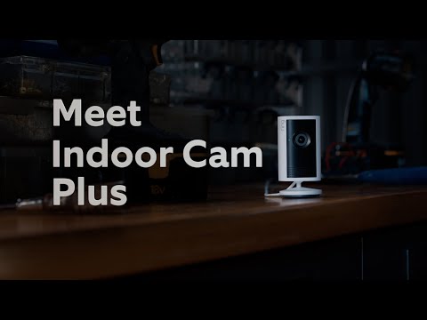 All-New Ring Indoor Cam Plus | Retinal 2K with up to 4x Enhanced Zoom, Removable Lens Cover and More