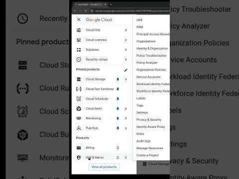 How to enable app management for Google Cloud folder