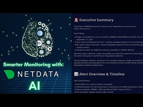 How Netdata’s Awesome AI Features Adds Fantastic Value for SysAdmins