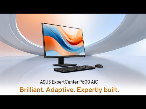 ASUS ExpertCenter P600 AiO (PM640KA/PM670KA): Copilot+ PC for work  #Copilot #AMD #AIPC | 2025