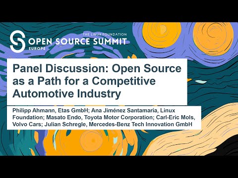 Panel Discussion: Open Source as a Path for a Competitive Automotive Industry