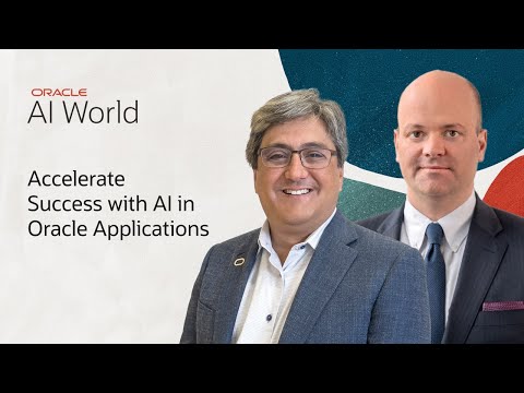 Steve Miranda Keynote on Accelerating Success with AI in Oracle Applications: Oracle AI World 2025