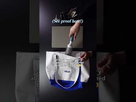 ASMR Scratch Test | What’s in My Bag? Feat. the Zenbook A14 👀👜💻