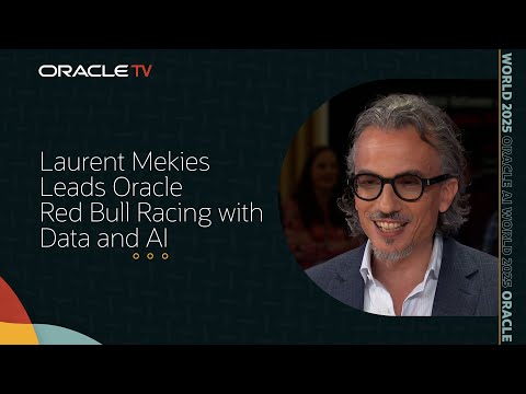 Oracle Red Bull Racing: Data, AI, and Innovation at Full Speed on Oracle TV at Oracle AI World 2025