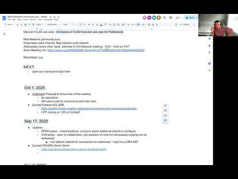 Multi-network Community Sync for 2025-10-01