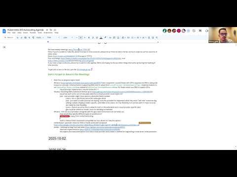 SIG Autoscaling Weekly SIG Meeting for 2025-10-02T15:00:18Z.mp4