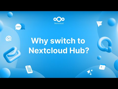 The power of Big Tech, without the vendor lock-in. ✌️ Discover the flexibility of Nextcloud Hub