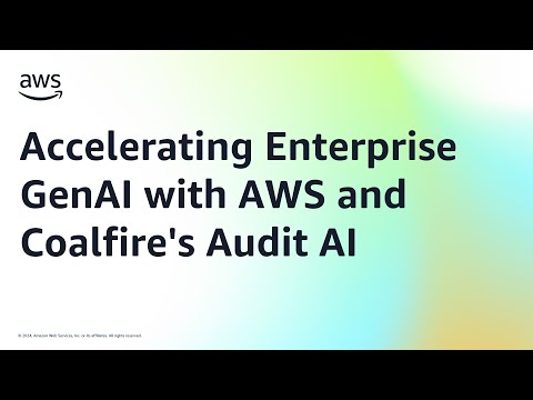 Accelerating Enterprise GenAI with AWS and Coalfire’s Audit AI | Amazon Web Services