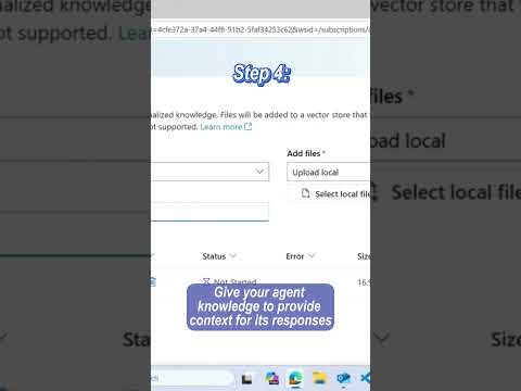 Build your first AI agent in Azure AI Foundry #AzureAI