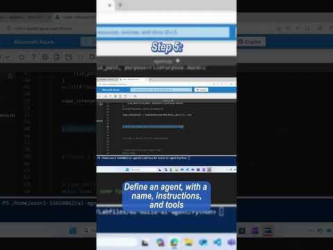 Code an AI agent with Azure AI Foundry SDK #AzureAI